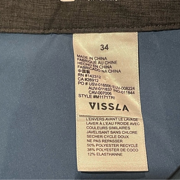 Vissla board shorts mens 34 NWT - Picture 7 of 11